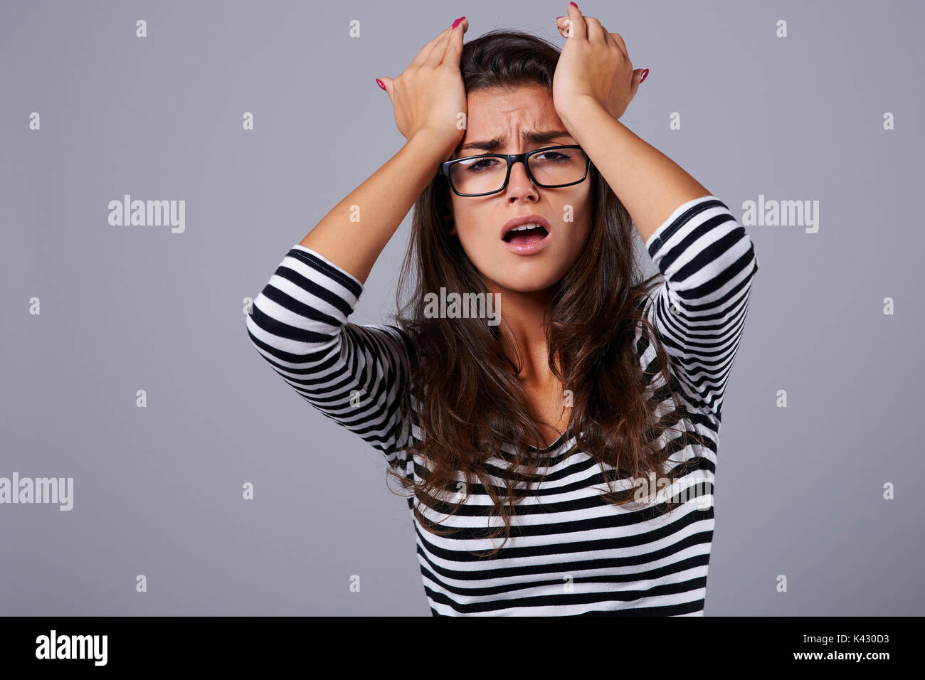 La delusione è una brutta sensazione Foto Stock