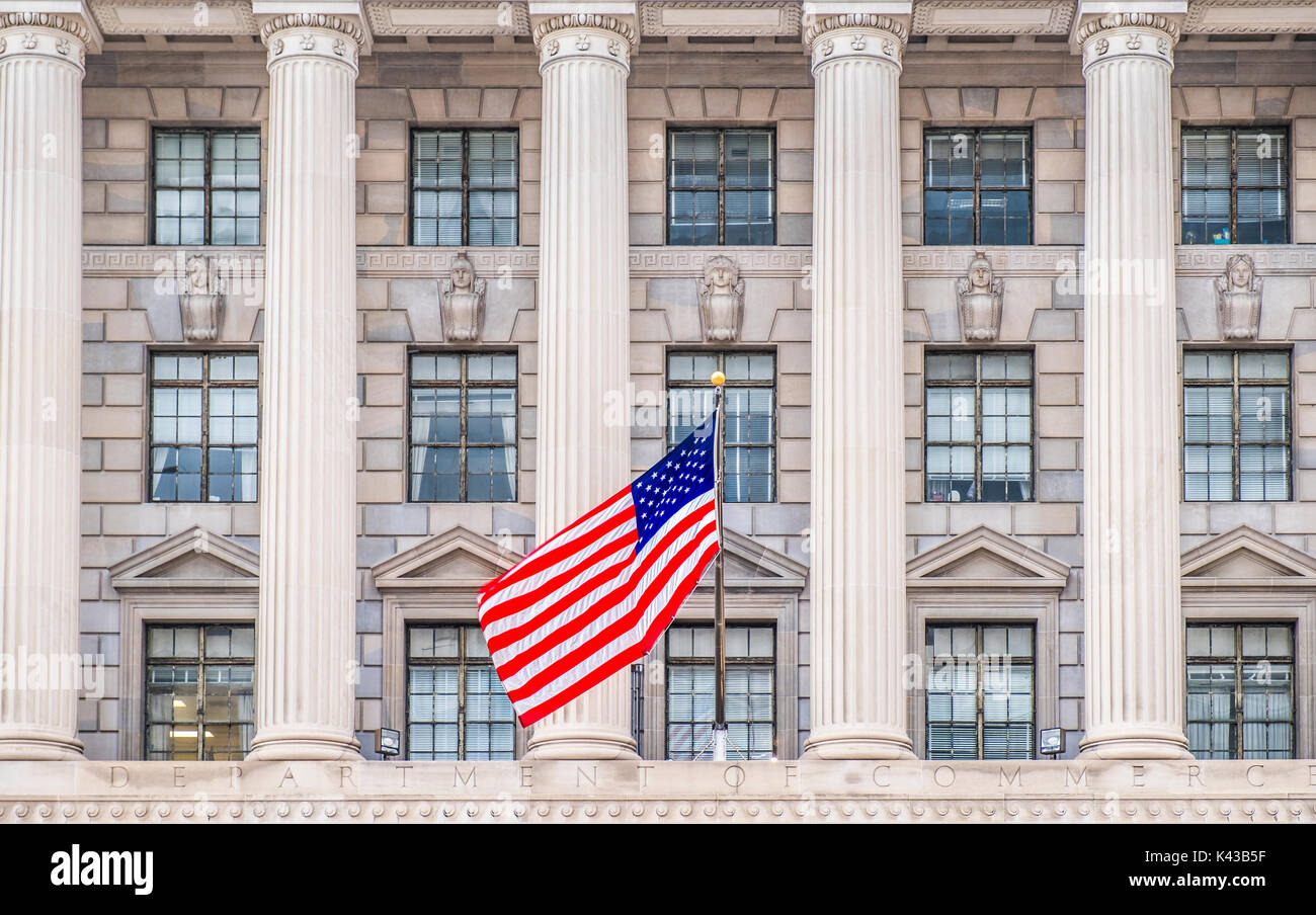 Del Dipartimento del Commercio degli Stati Uniti Washington DC US Foto Stock Del Dipartimento del Commercio degli Stati Uniti Washington DC US Foto Stock