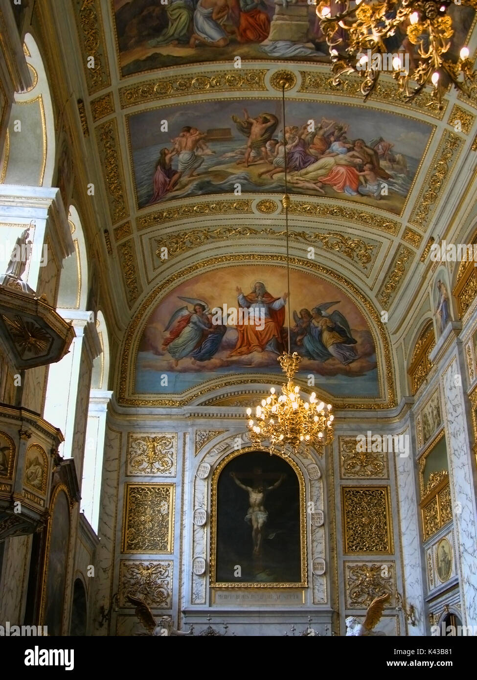 Cappella di Santa Croce (Kaple sv. Kříže), il Castello di Praga, Repubblica  Ceca Foto stock - Alamy