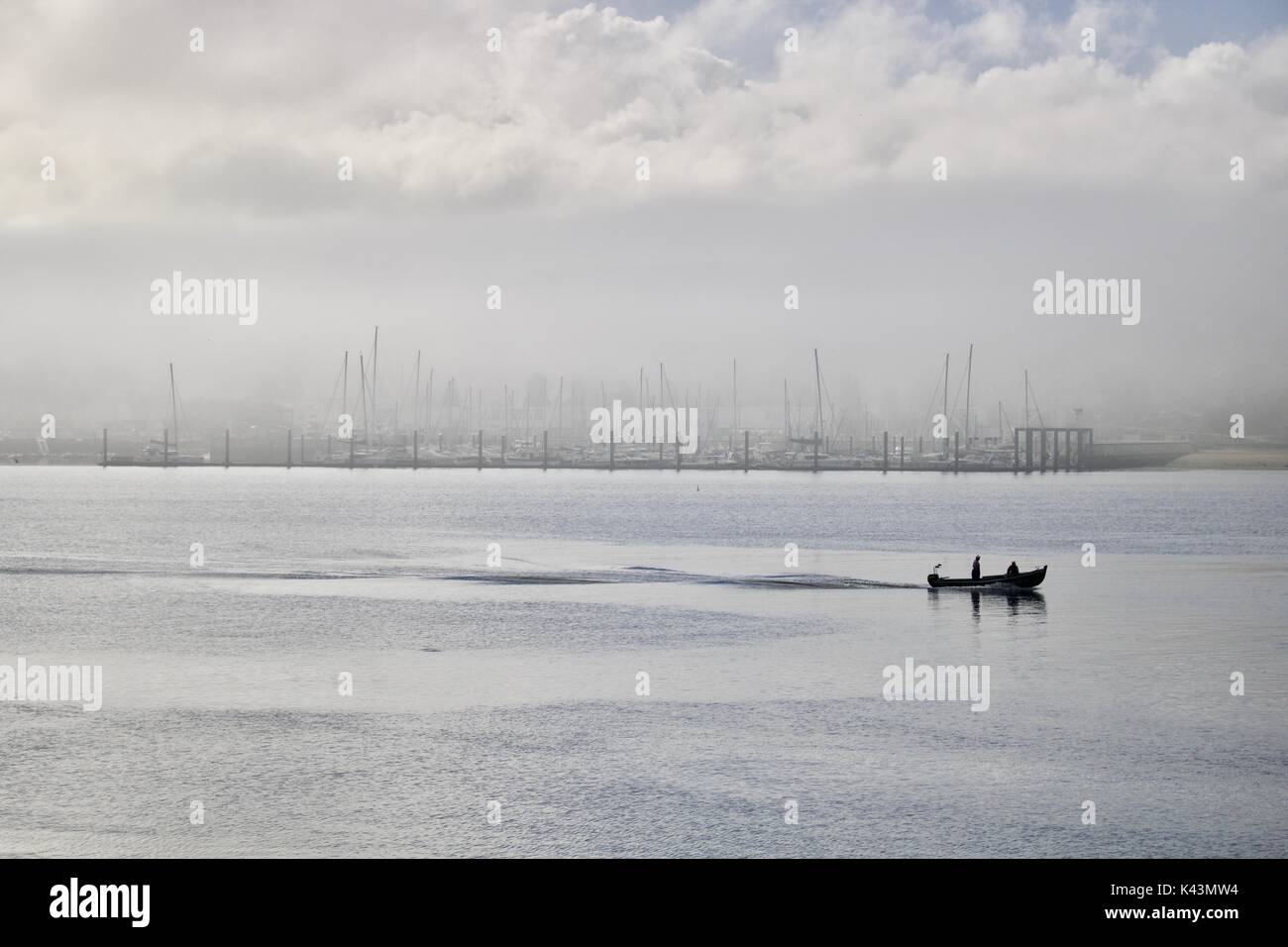 São Pedro da Afurada - Marina Foto Stock