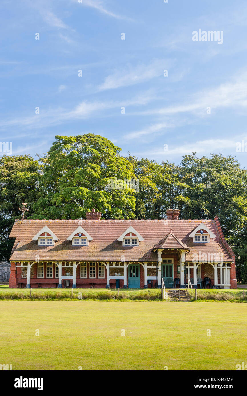 Anmer Social club in Norfolk , Inghilterra , Inghilterra , Regno Unito Foto Stock