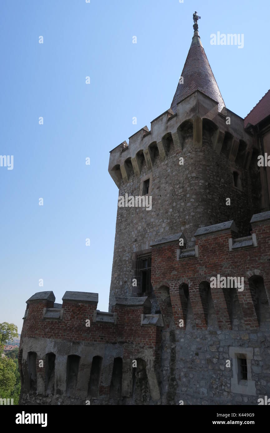 Castello Rinascimentale Corvin castello, hunyadi o hunedoara castello, uno dei più grandi ...