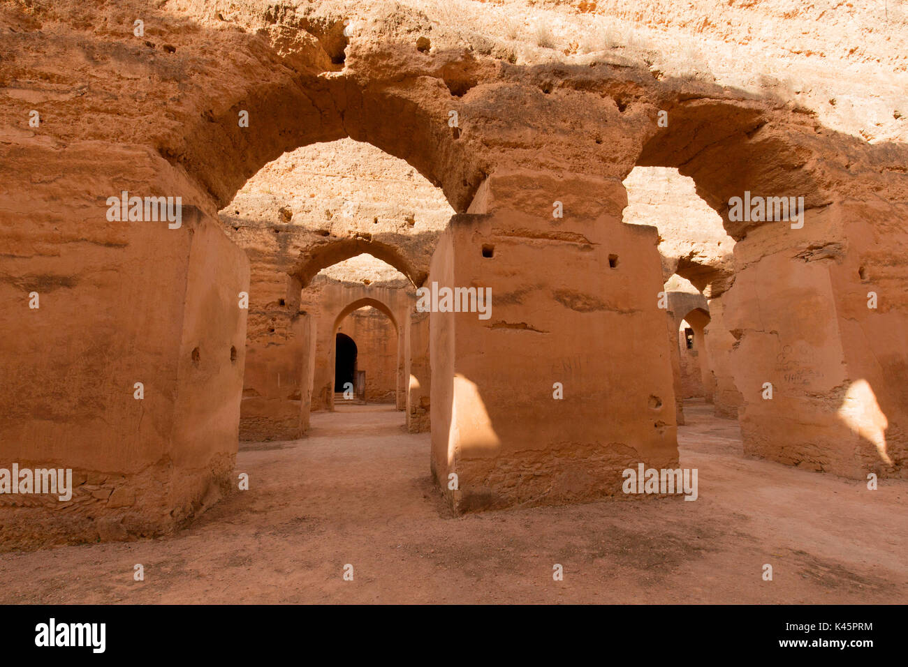 Il Nord Africa, Marocco, Meknes district, acquedotto Foto Stock