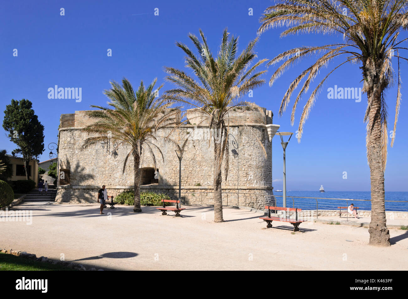 Bastione Saint-andré, antibes, Francia Foto Stock