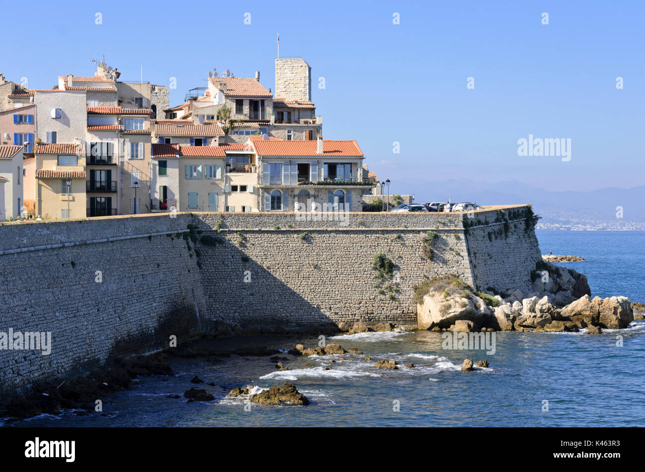 Città vecchia, antibes, Francia Foto Stock
