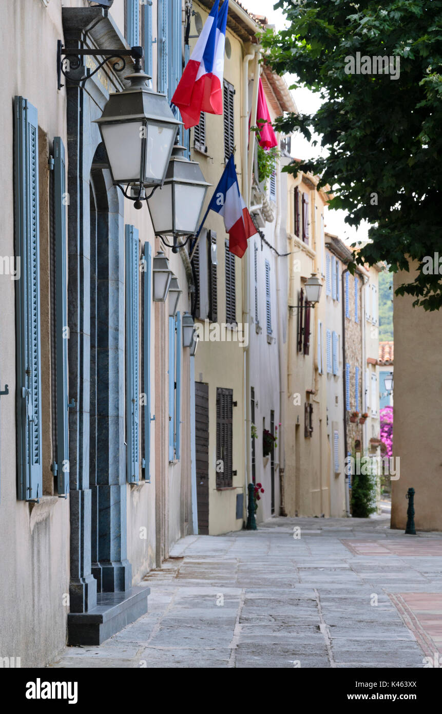 Municipio, Grimaud, Francia Foto Stock
