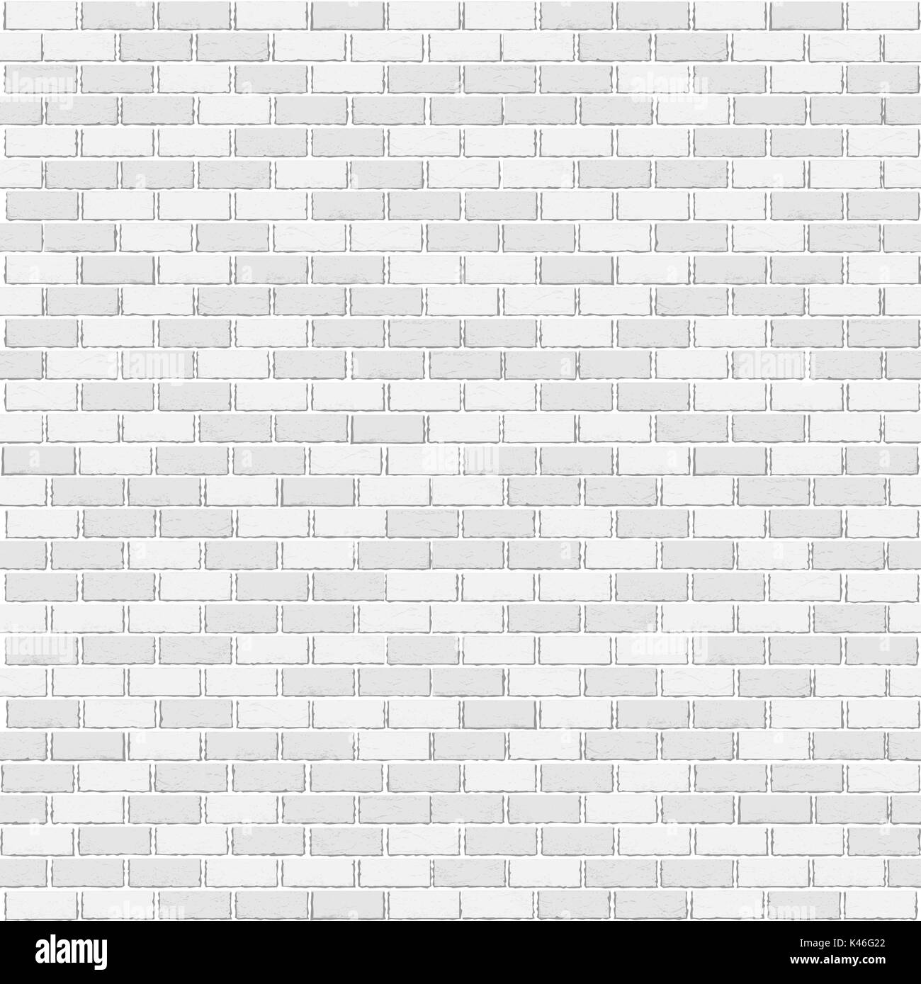 Bianco modello di mattoni Illustrazione Vettoriale