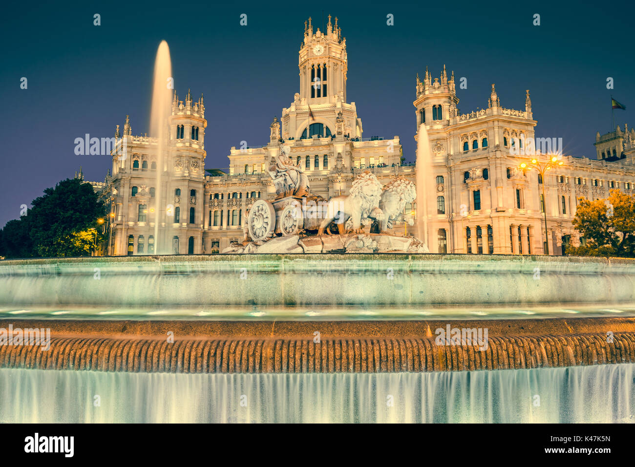 plaza de cibeles madrid spagna
