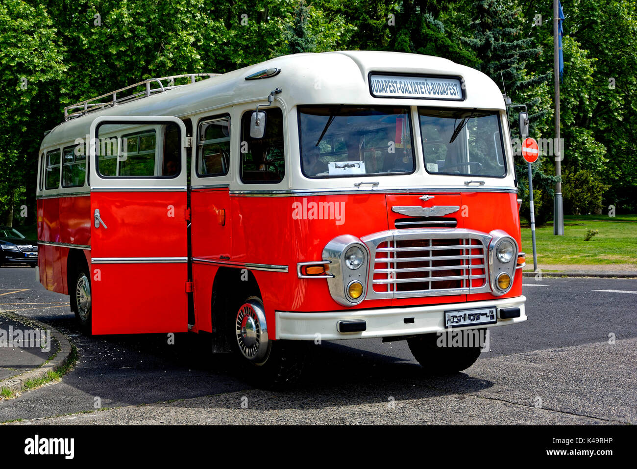 Ikarus 31 Omnibus, Retro Foto Stock
