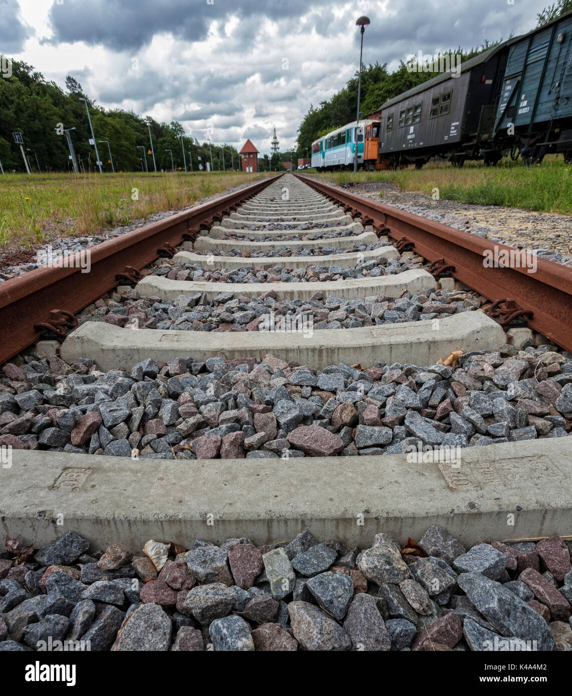 Ferrovia Foto Stock