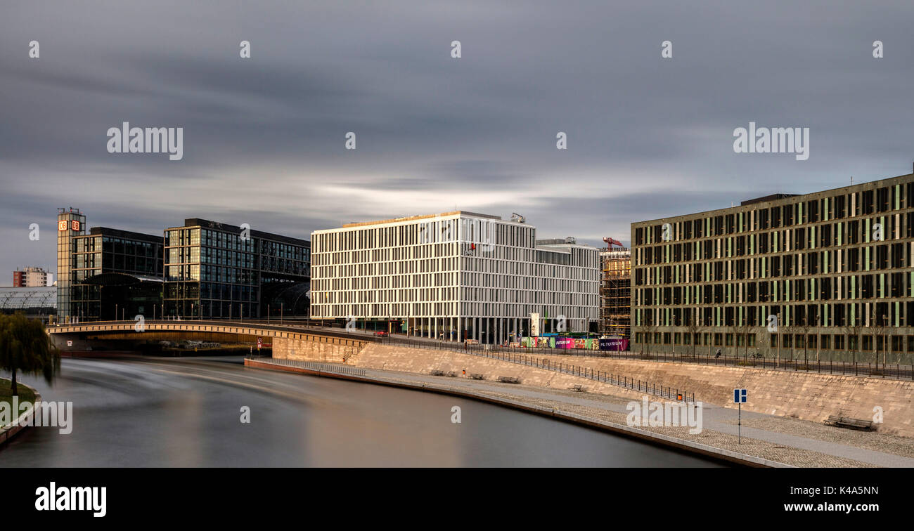 La città di Berlino Foto Stock