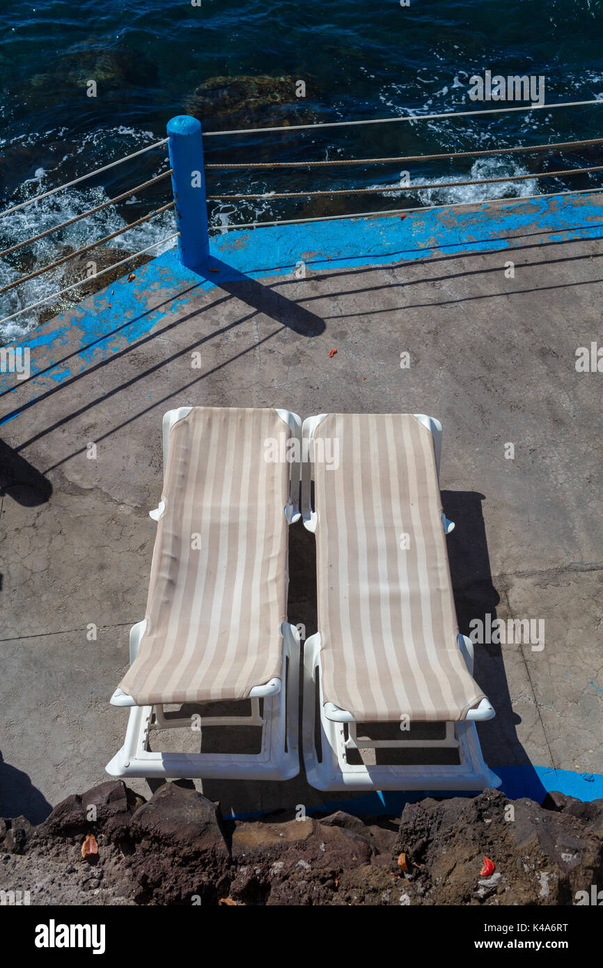 Sporco lucertole da mare Foto Stock