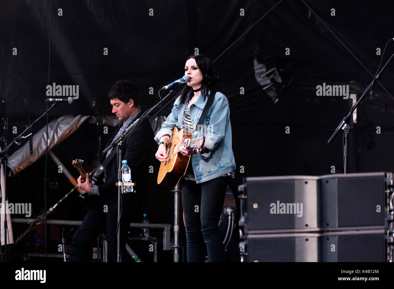 Kiel, Germania, 16 giugno 2017 Scottish Singer, cantautore Amy Macdonald Live on the Kiel Week 2017 Foto Stock