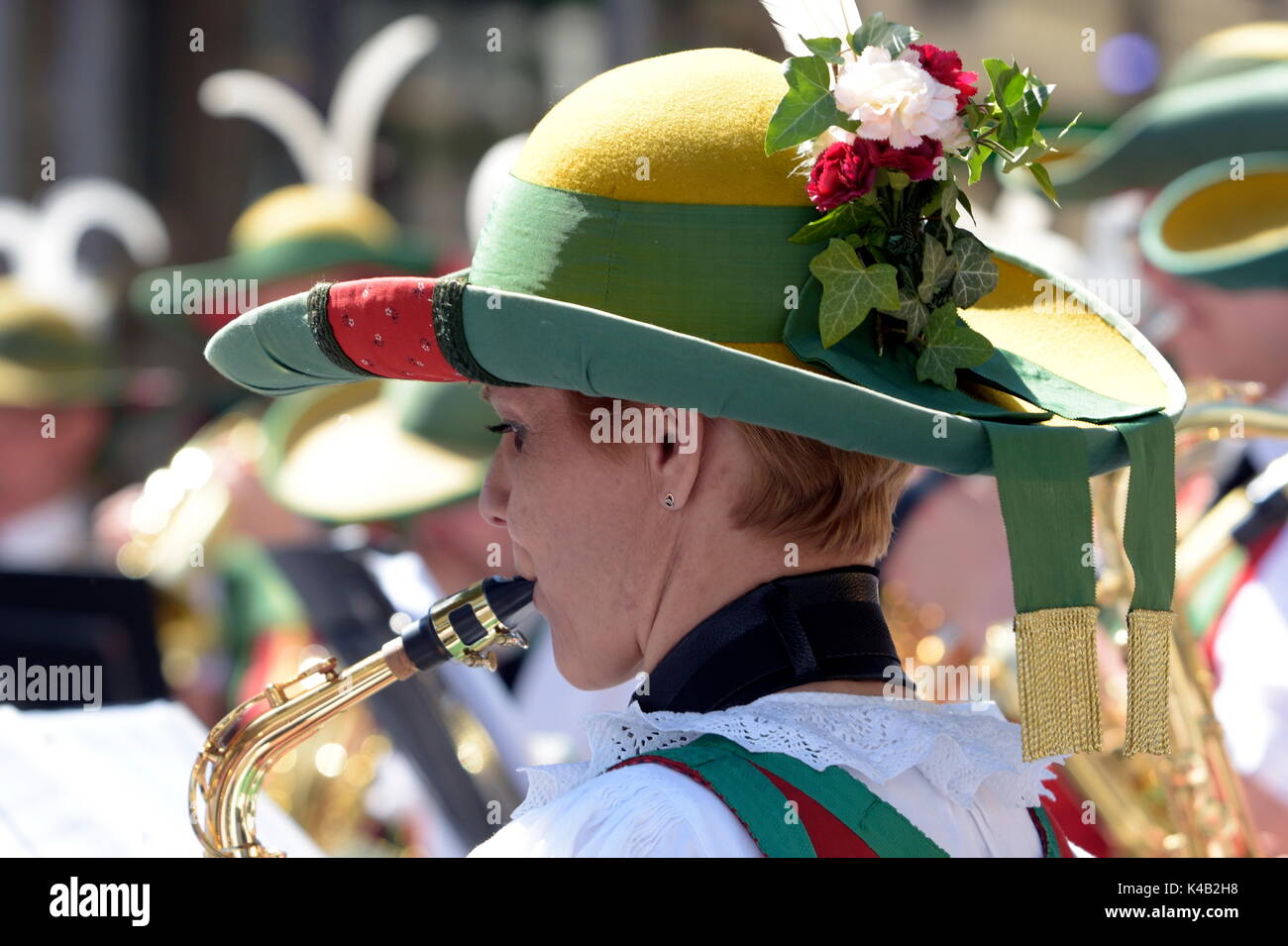 Austriaco di musica del vento Foto Stock