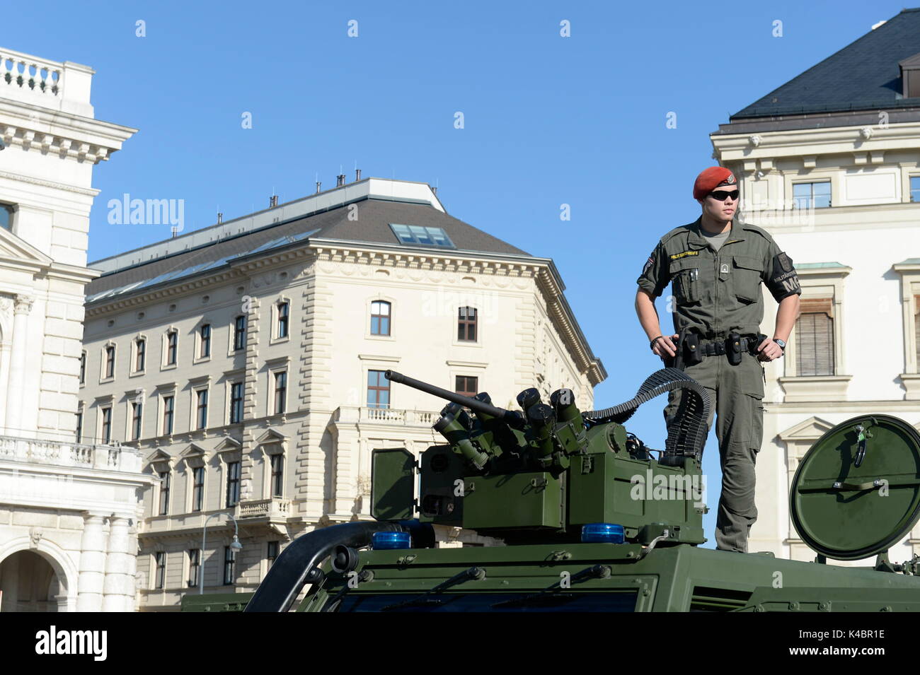 Nazionale austriaco del giorno 2016 Foto Stock