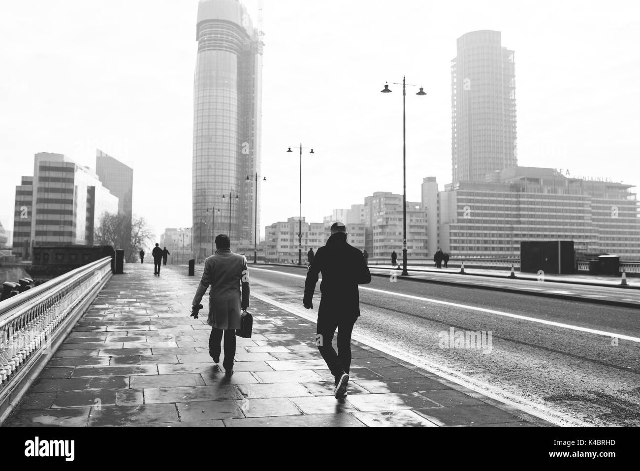 Strade di Londra Foto Stock