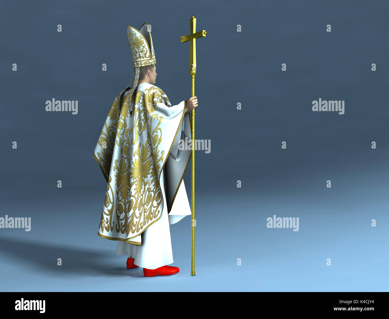 Papa cattolico Foto Stock