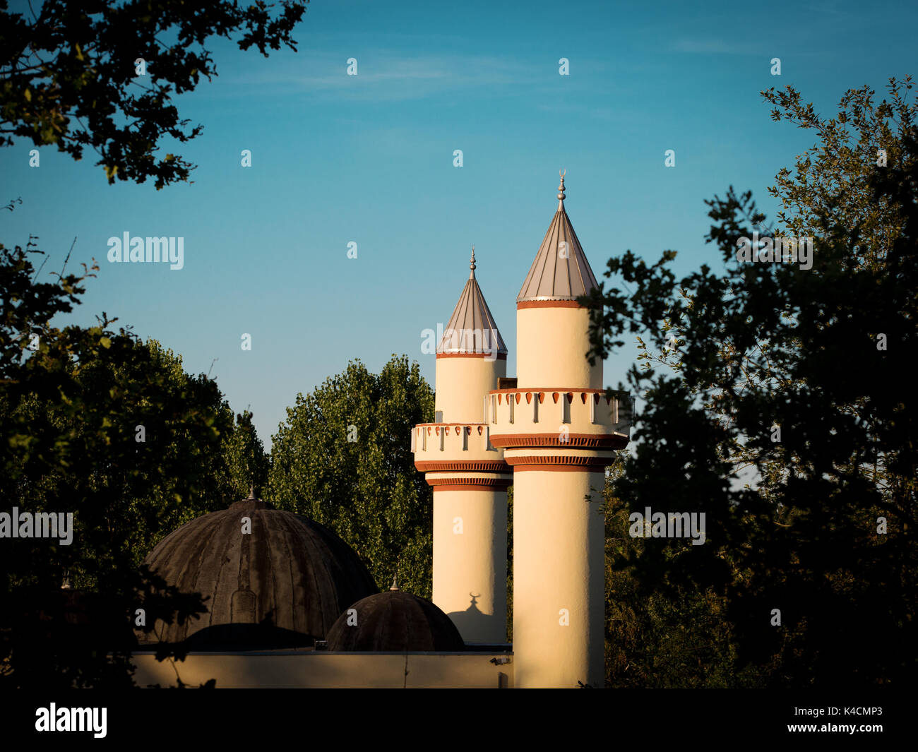 La Moschea Islamica In Hurth, Renania settentrionale-Vestfalia Foto Stock