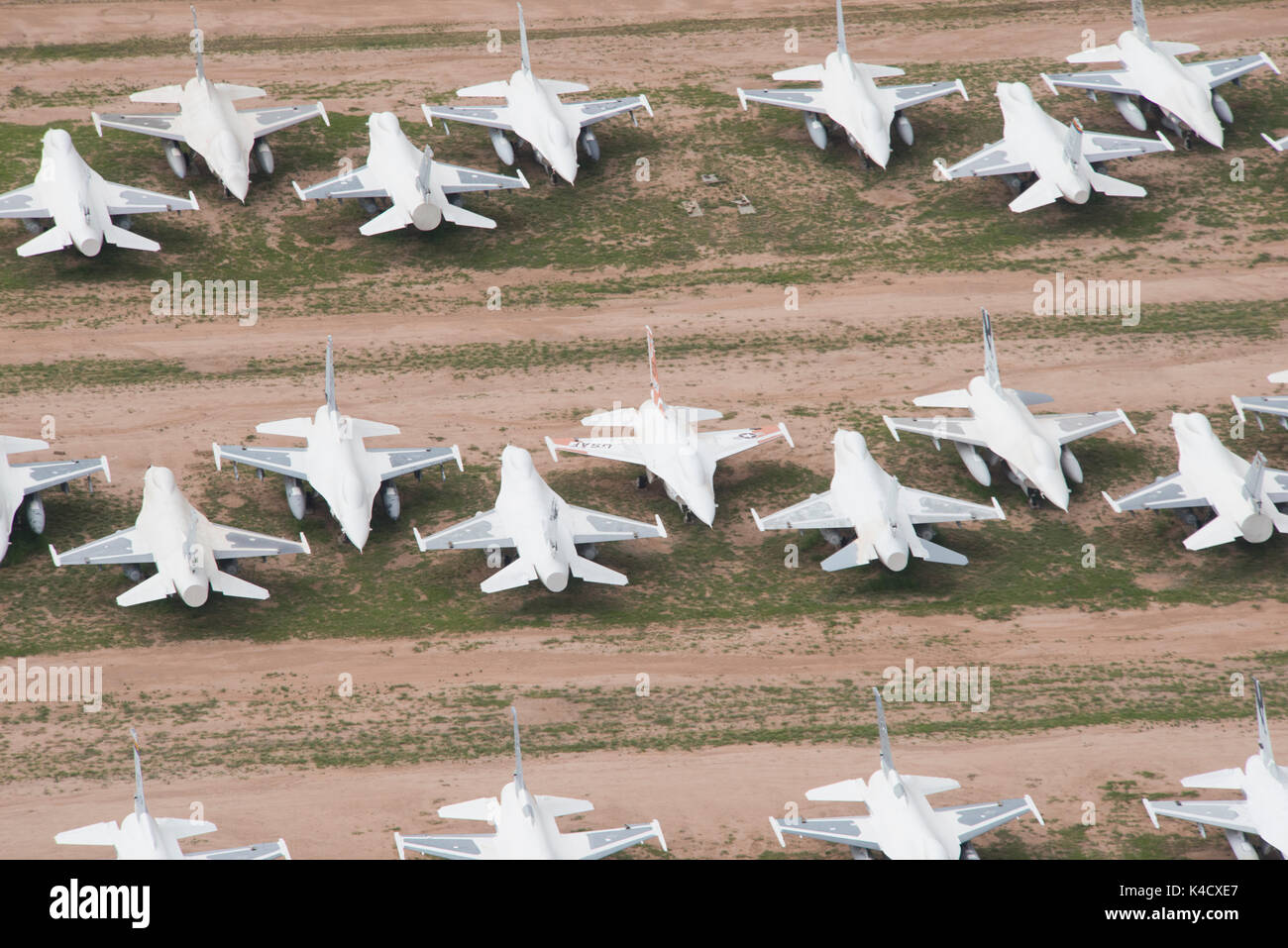 United States Air Force cimitero Foto Stock