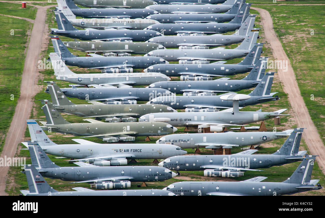 United States Air Force cimitero Foto Stock