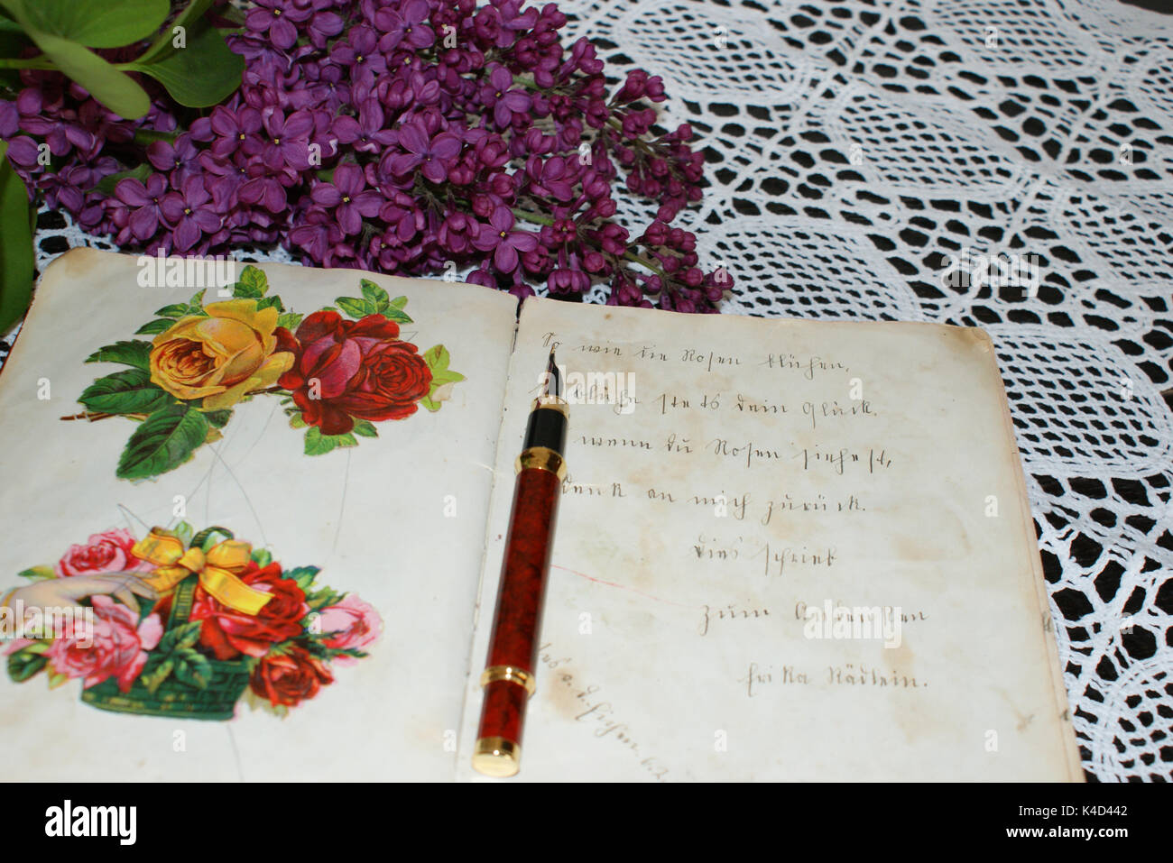 La poesia e la nostalgia Foto Stock