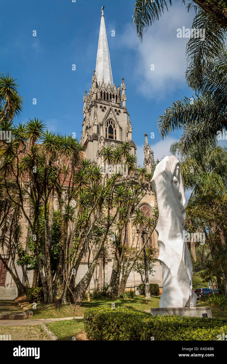 Catedral de São Pedro de Alcântara - Cattedrale - Petropolis Foto Stock