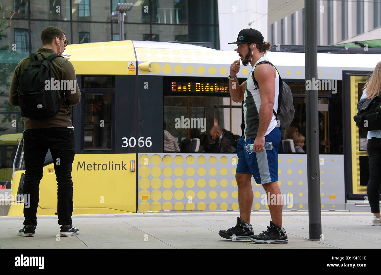 Manchester Metrolink Foto Stock