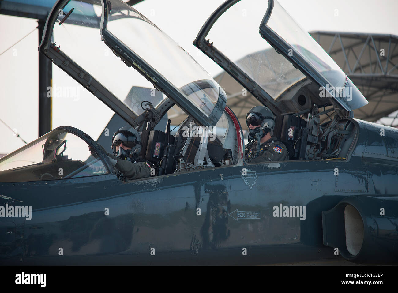 United States Air Force piloti Foto Stock