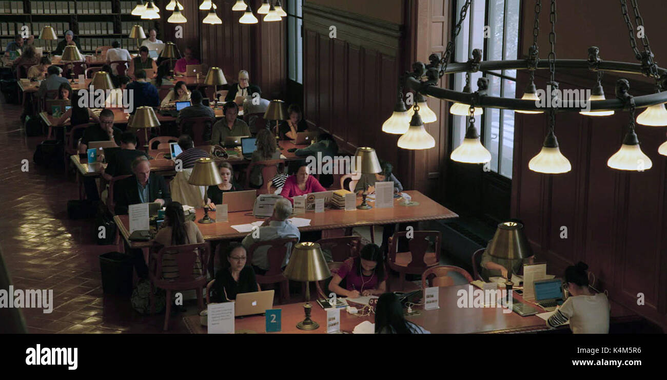 Ex Libris - La Biblioteca Pubblica di New York è un nuovo documentario di Frederick Wiseman. Questa fotografia è per il solo uso editoriale ed è il copyright del film company e/o il fotografo assegnato dal film o società di produzione e può essere riprodotto solo da pubblicazioni in congiunzione con la promozione del film di cui sopra. Un credito per il film company è richiesto. Il fotografo deve anche essere accreditato quando noto. Foto Stock