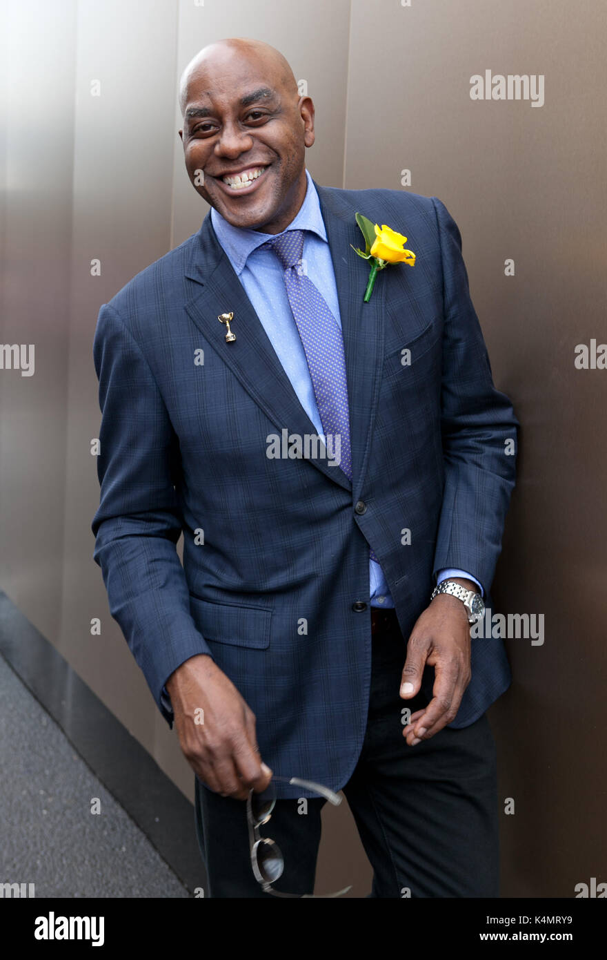 Ainsley Harriott al Melbourne Cup, Novembre 6, 2012. Foto Stock