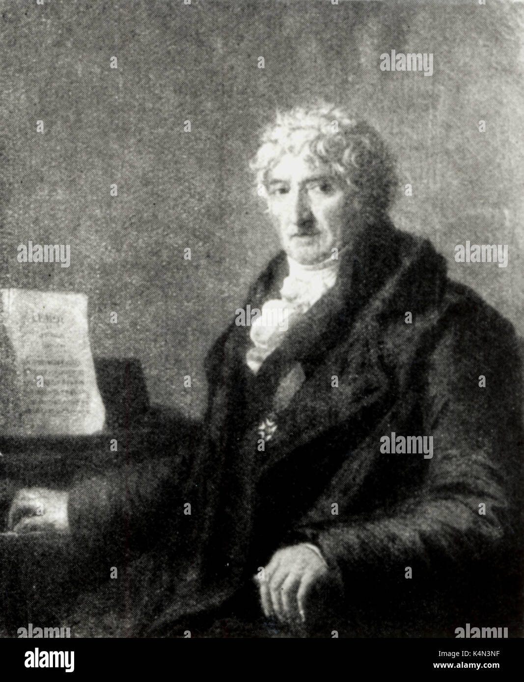 MONSIGNY, Pierre-Alexandre francese opera compositore, 1729-1817 da Thevenin Foto Stock