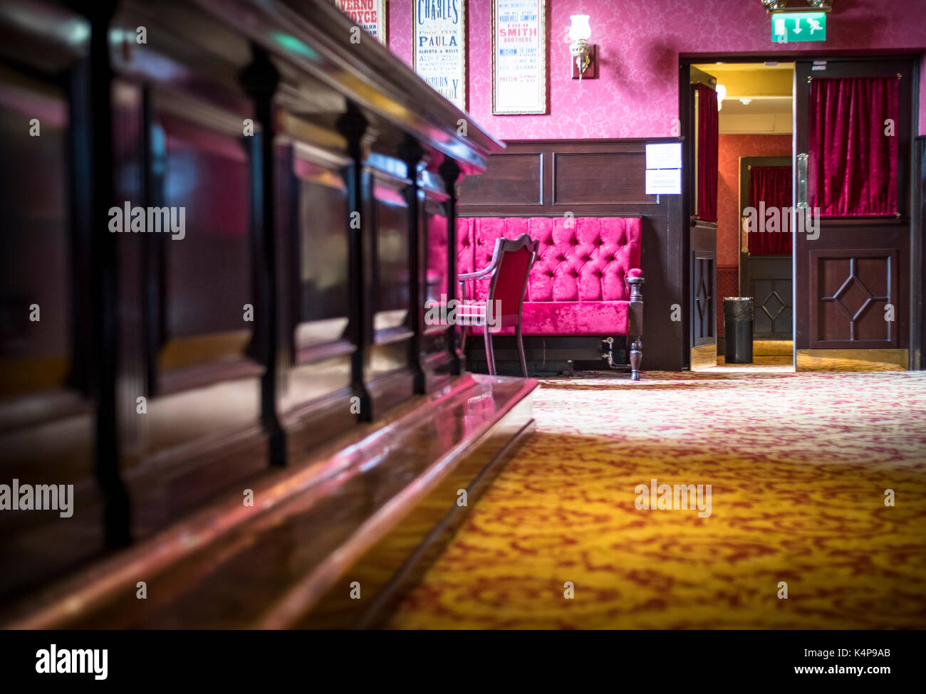 La straordinaria varietà di city music hall a Leeds, West Yorkshire, splendidamente rinnovato per un incredibile standard Foto Stock