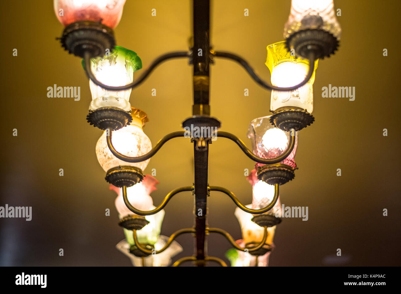 La straordinaria varietà di city music hall a Leeds, West Yorkshire, splendidamente rinnovato per un incredibile standard Foto Stock