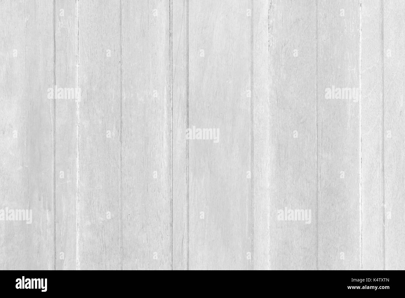 Superficie vintage white tavolo in legno rustico e texture di grano sfondo. close up rustico scuro muro fatto di legno vecchio tavolo plance texture. legno rustico Foto Stock
