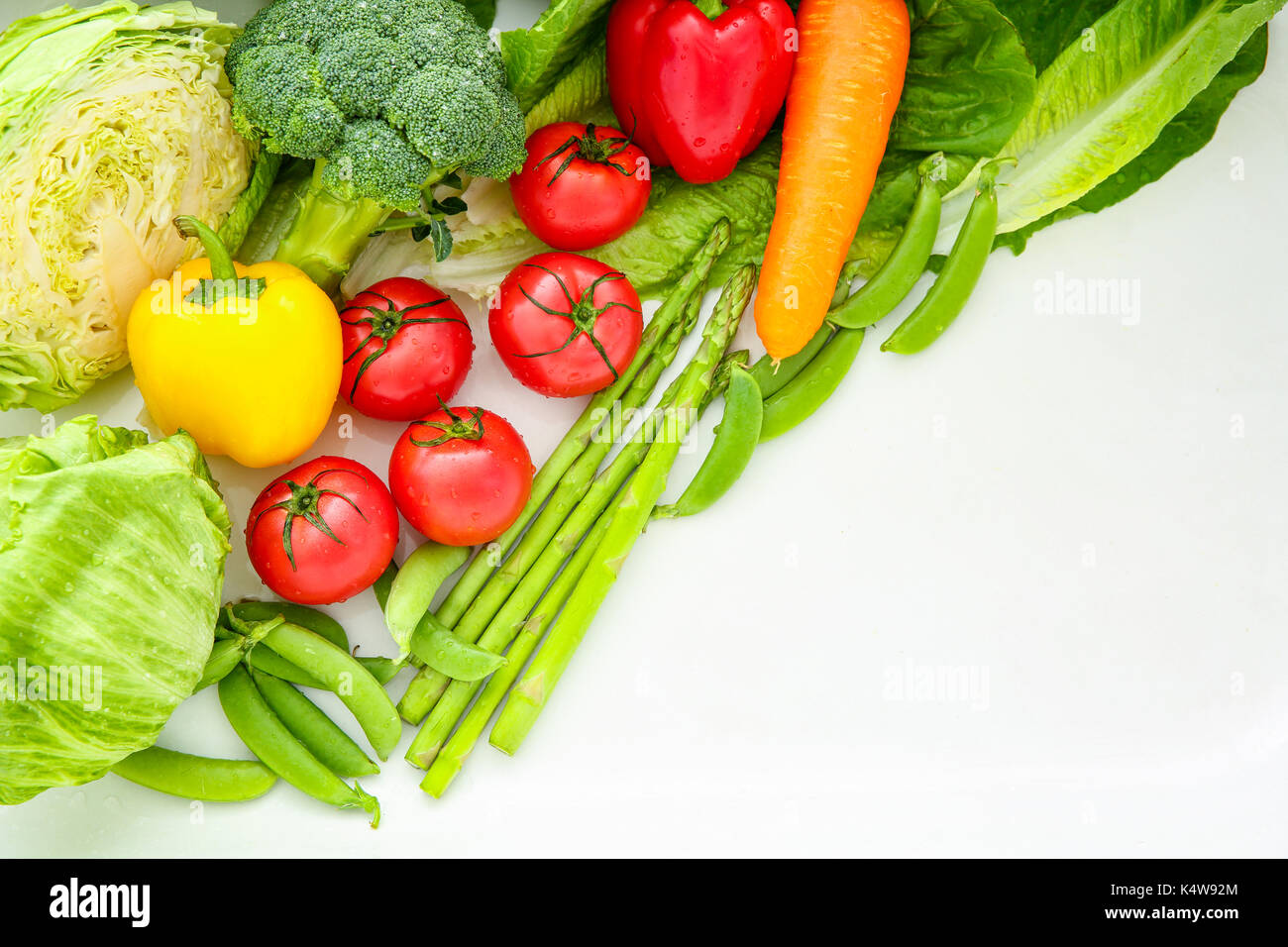 Verdure miste Foto Stock