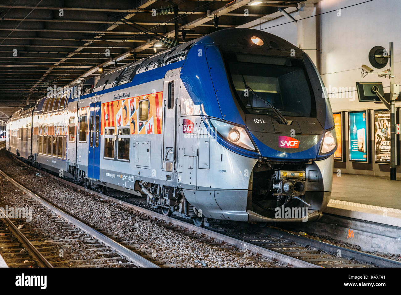 Stazione SNCF di Cannes, cote d'Azur, in Francia Foto Stock