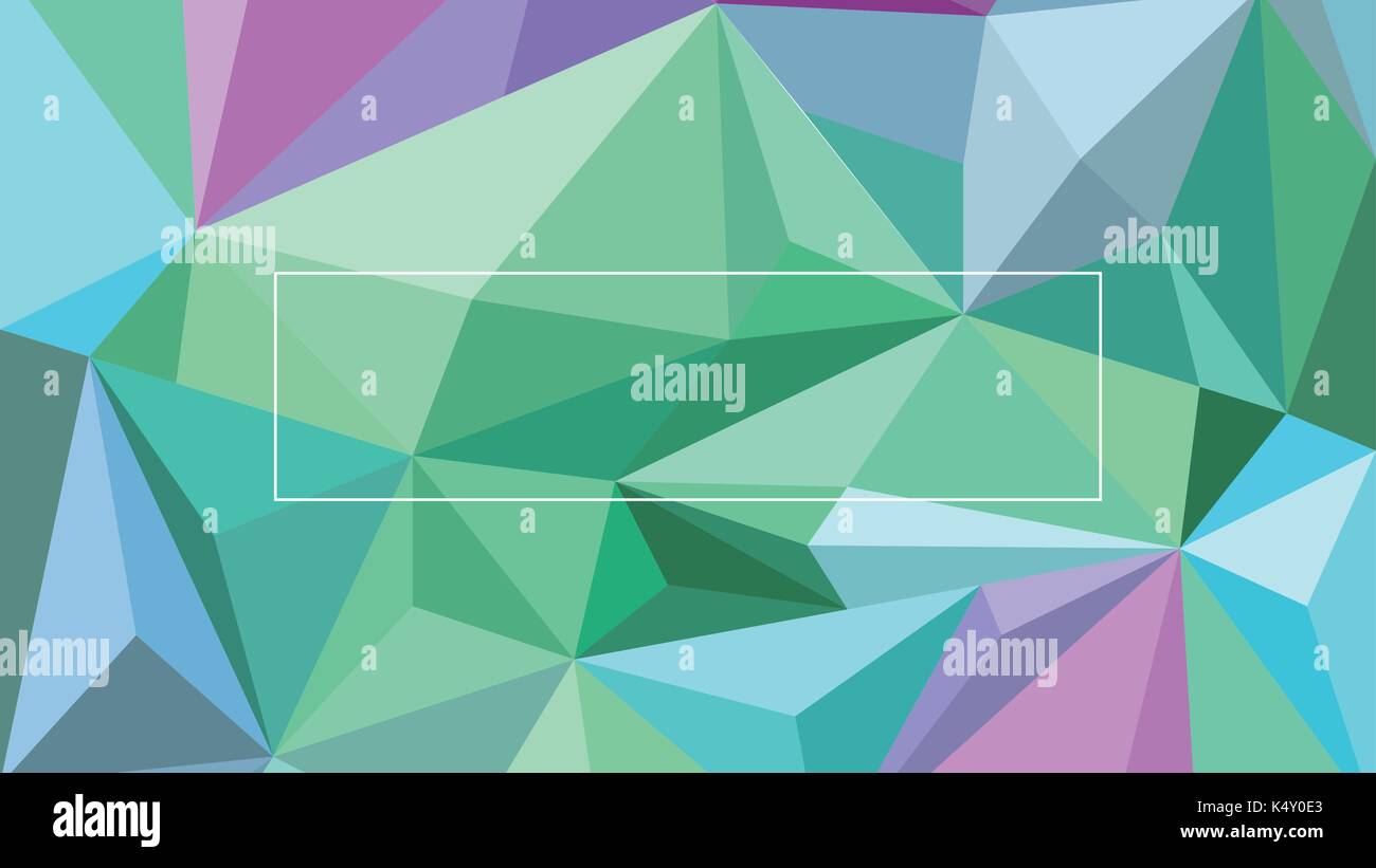 Immagine vettoriale di sfondo poligonale multicolore Illustrazione Vettoriale