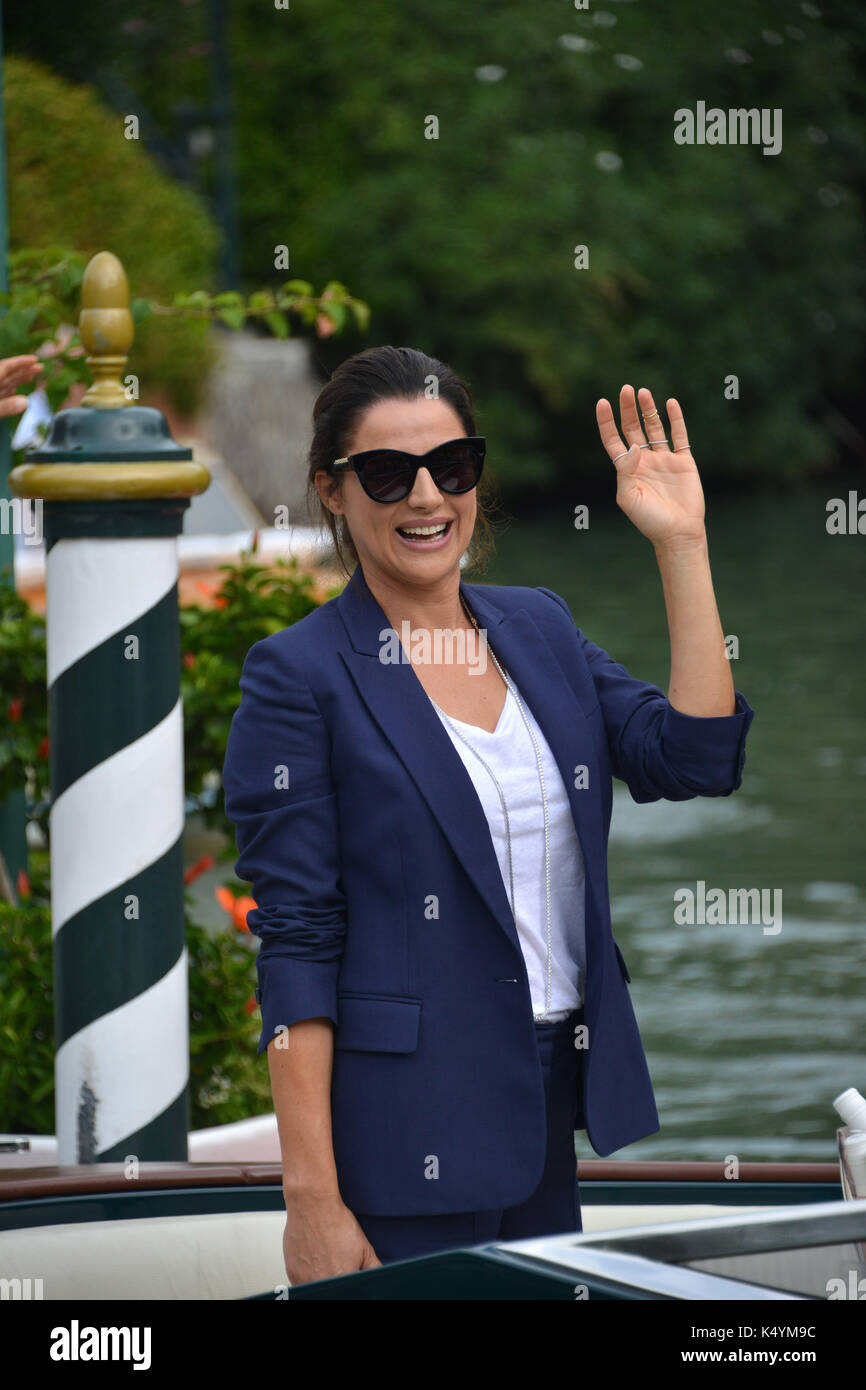Venezia, Italia. 07Th Sep, 2017. 74a Mostra del Cinema di Venezia 2017, celebrità arrivi. Nella foto: Luisa ranieri credit: indipendente photo agency srl/alamy live news Foto Stock
