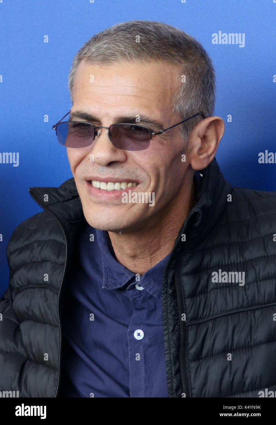 L'Europa, Italia, lido di venezia, 07 settembre, 2017 : il regista tunisino Abdellatif Kechiche al photocall del film ' mektoub, il mio amore: canto onu ' , a 74a venice international film festival foto © ottavia da re/sintesi/alamy live news Foto Stock