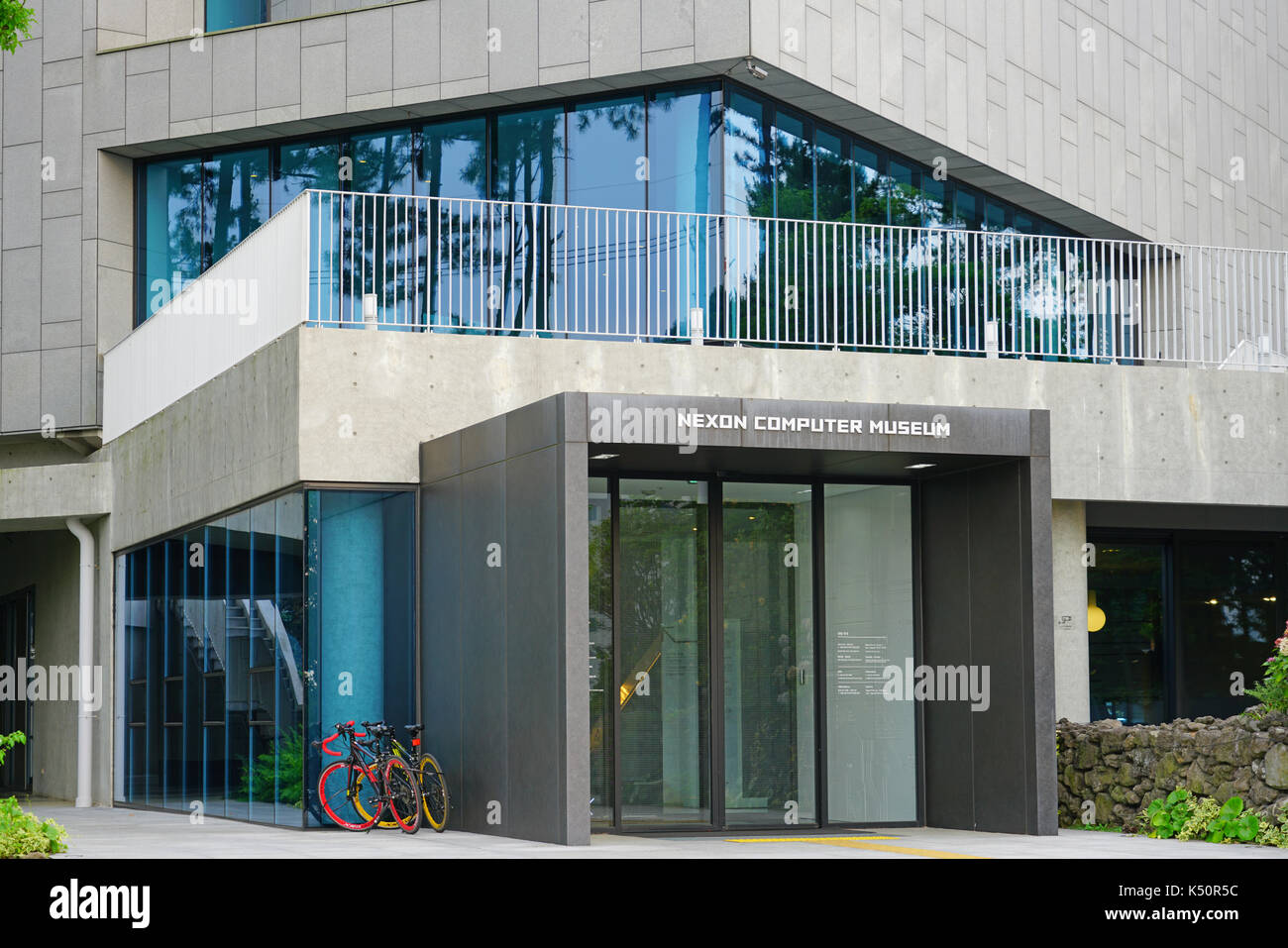 La nexon computer museum si trova nella città di jeju in jeju speciale provincia amministrativa della Corea del Sud Foto Stock