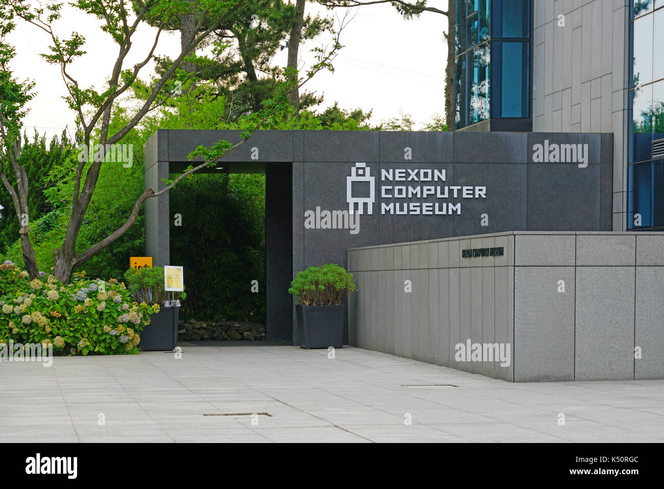 La nexon computer museum si trova nella città di jeju in jeju speciale provincia amministrativa della Corea del Sud Foto Stock