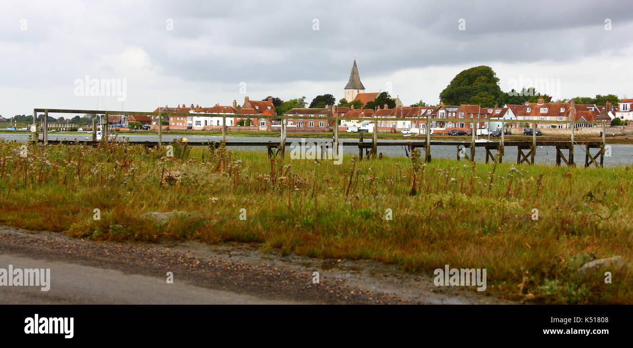 Bosham porto. Foto Stock