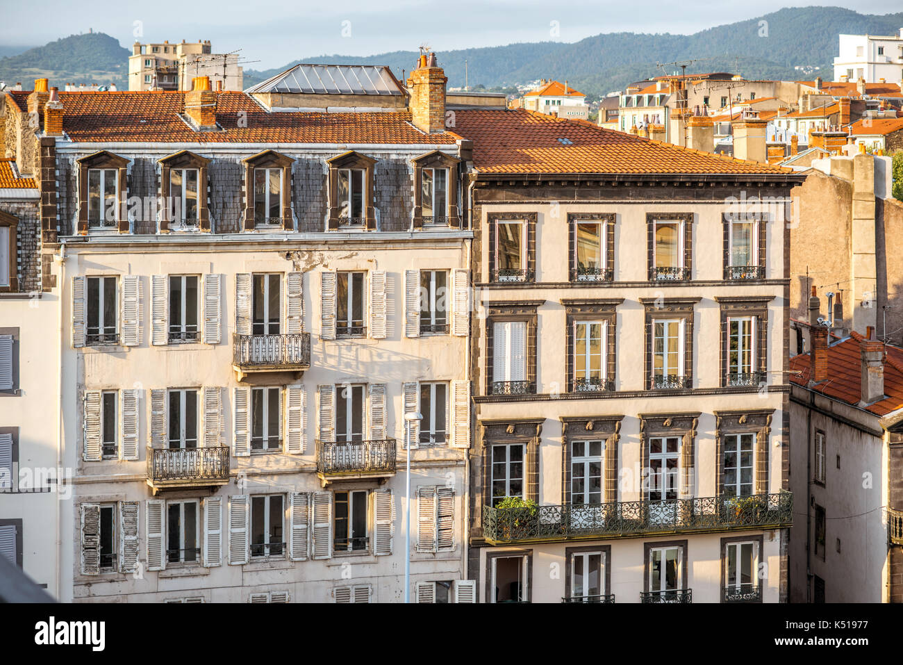 Clermont-ferrand città in Francia Foto Stock