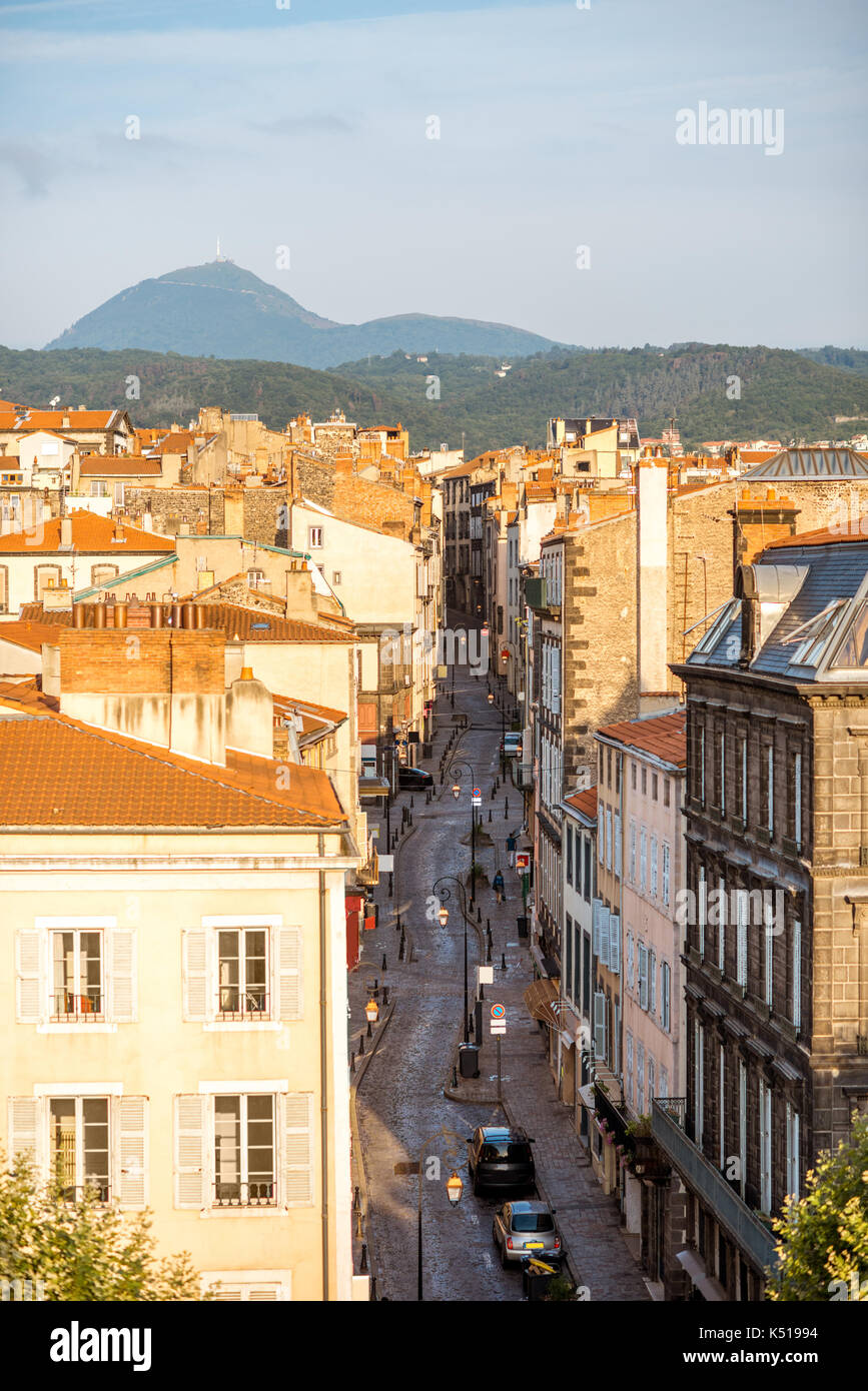 Clermont-ferrand città in Francia Foto Stock