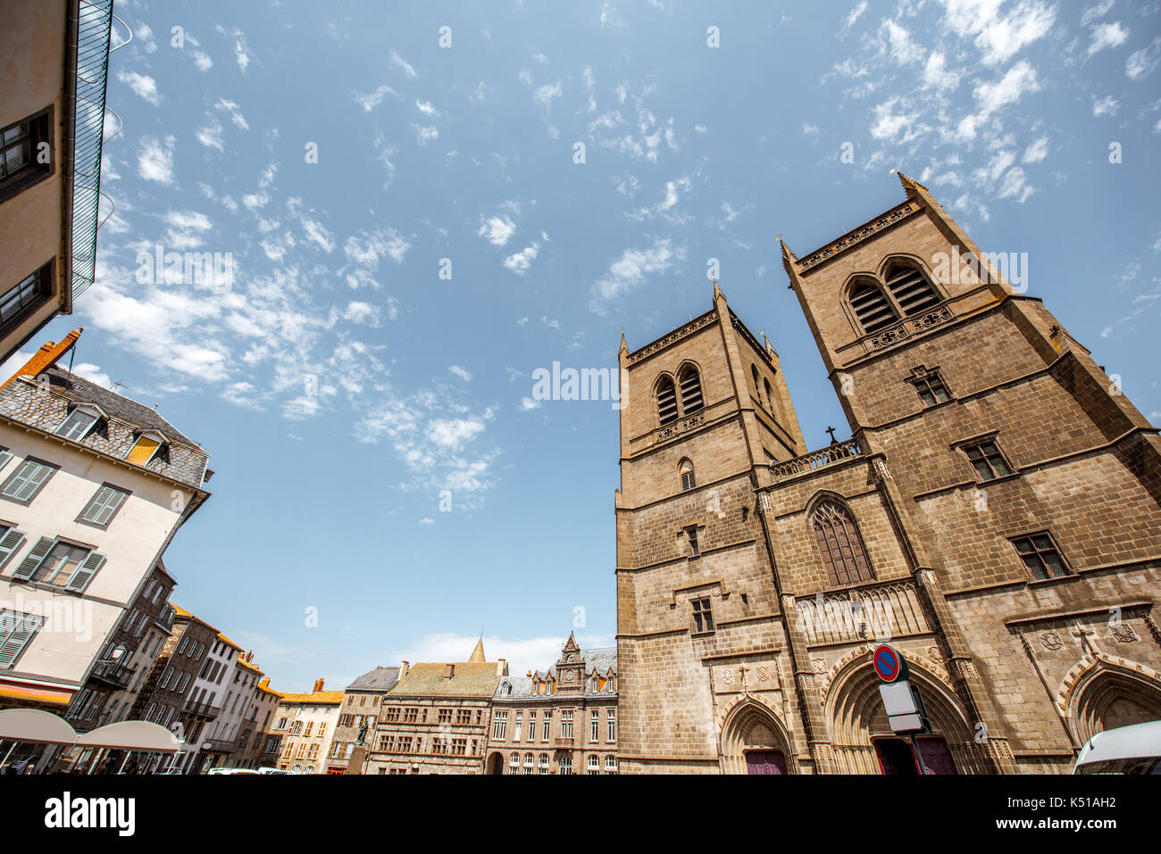 Chiesa di saint farina comune, Francia Foto Stock