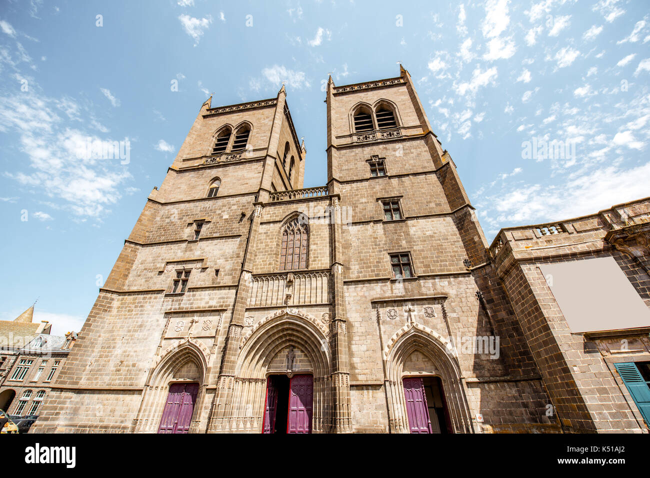 Chiesa di saint farina comune, Francia Foto Stock