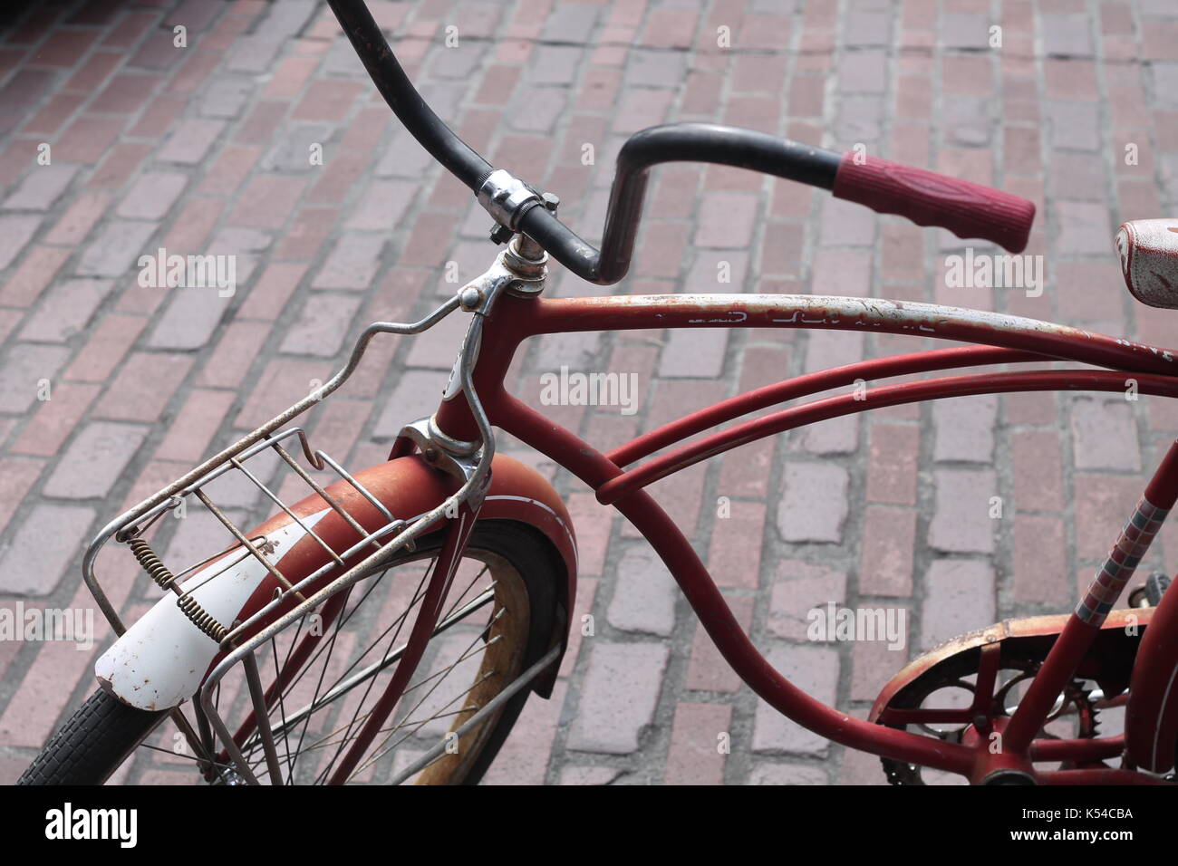 Bike fotografato in Seattle, Washington Foto Stock