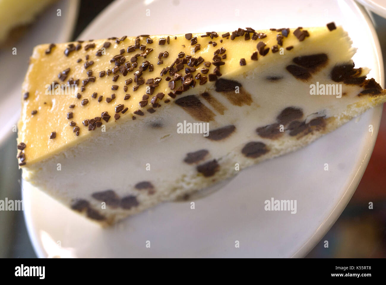 Choc chip alla cheescake Foto Stock