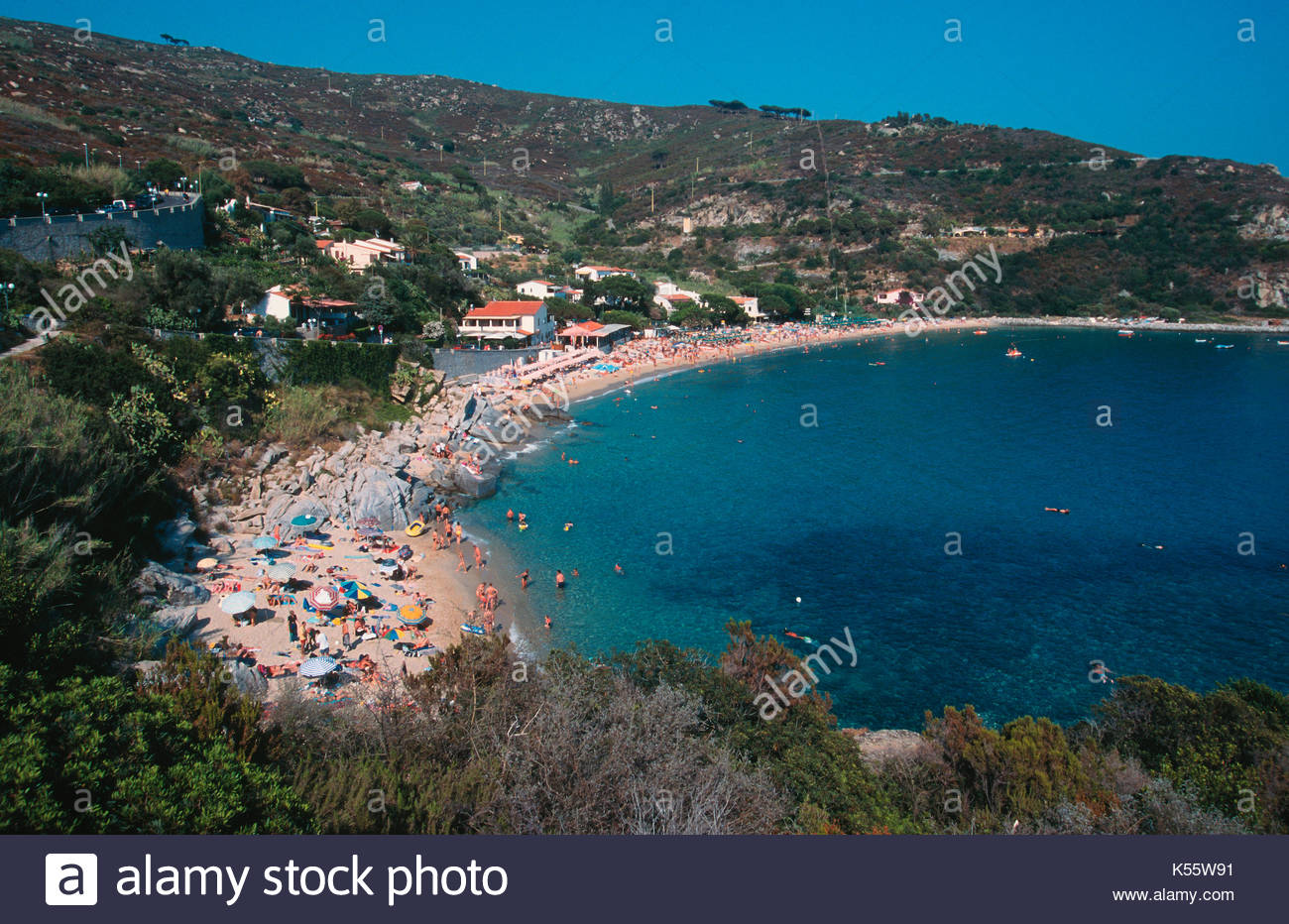 Leuropa Italia Toscana Isola Delba Spiaggia Di Cavoli