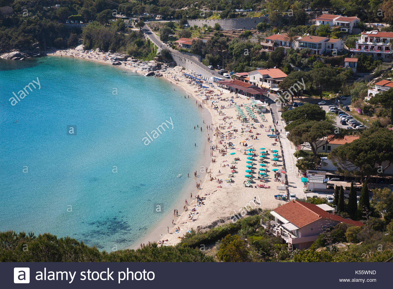 Spiaggia Di Cavoli Isola Delba Toscana Italia Foto